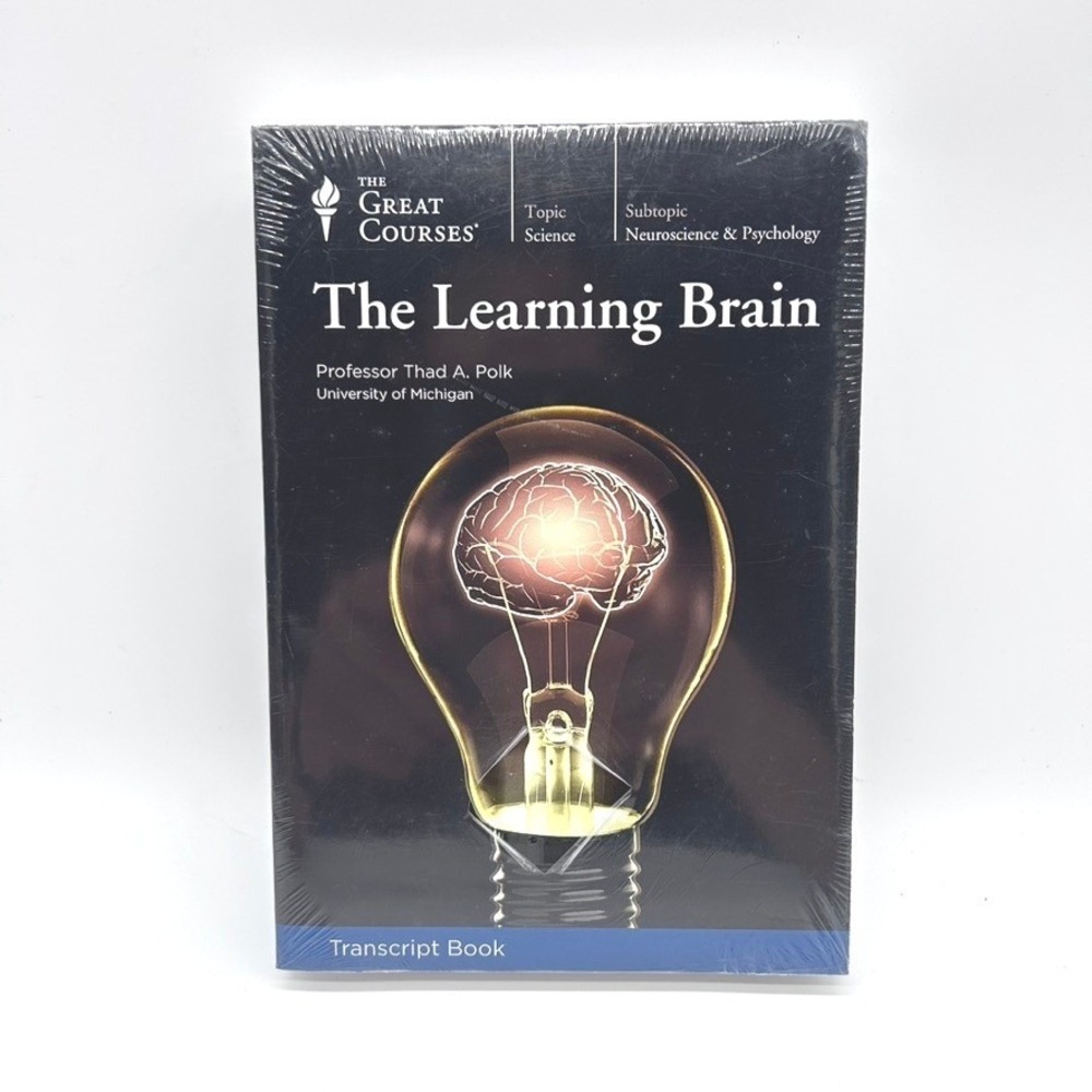 The Great Courses The Learning Brain Transcript Book Thad A Polk Science New